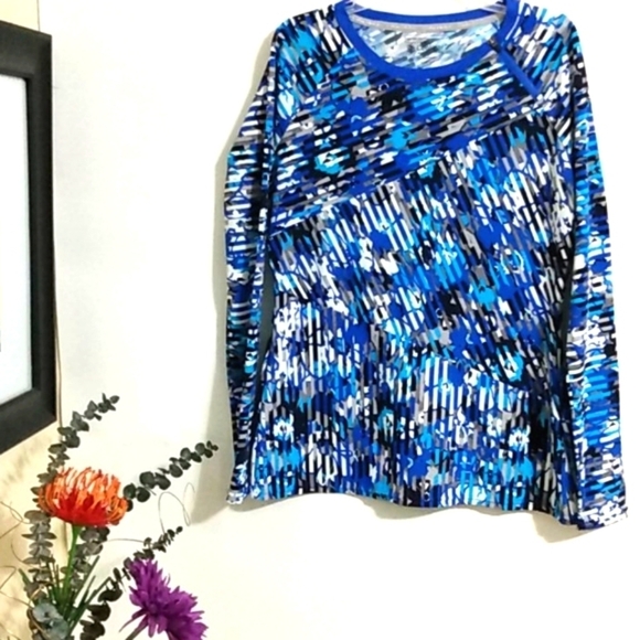 COOLIBAR UPF50+ SUN PROTECTIVE RASH GUARD LONG SLEEVE PERFORMANCE TEE SIZE SMALL - Picture 10 of 11